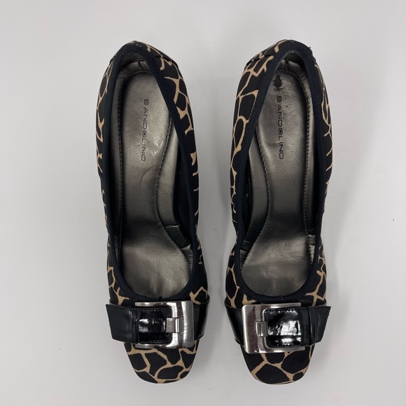 Bandolino Giraffe Print Wedge Heels - Picture 3 of 4